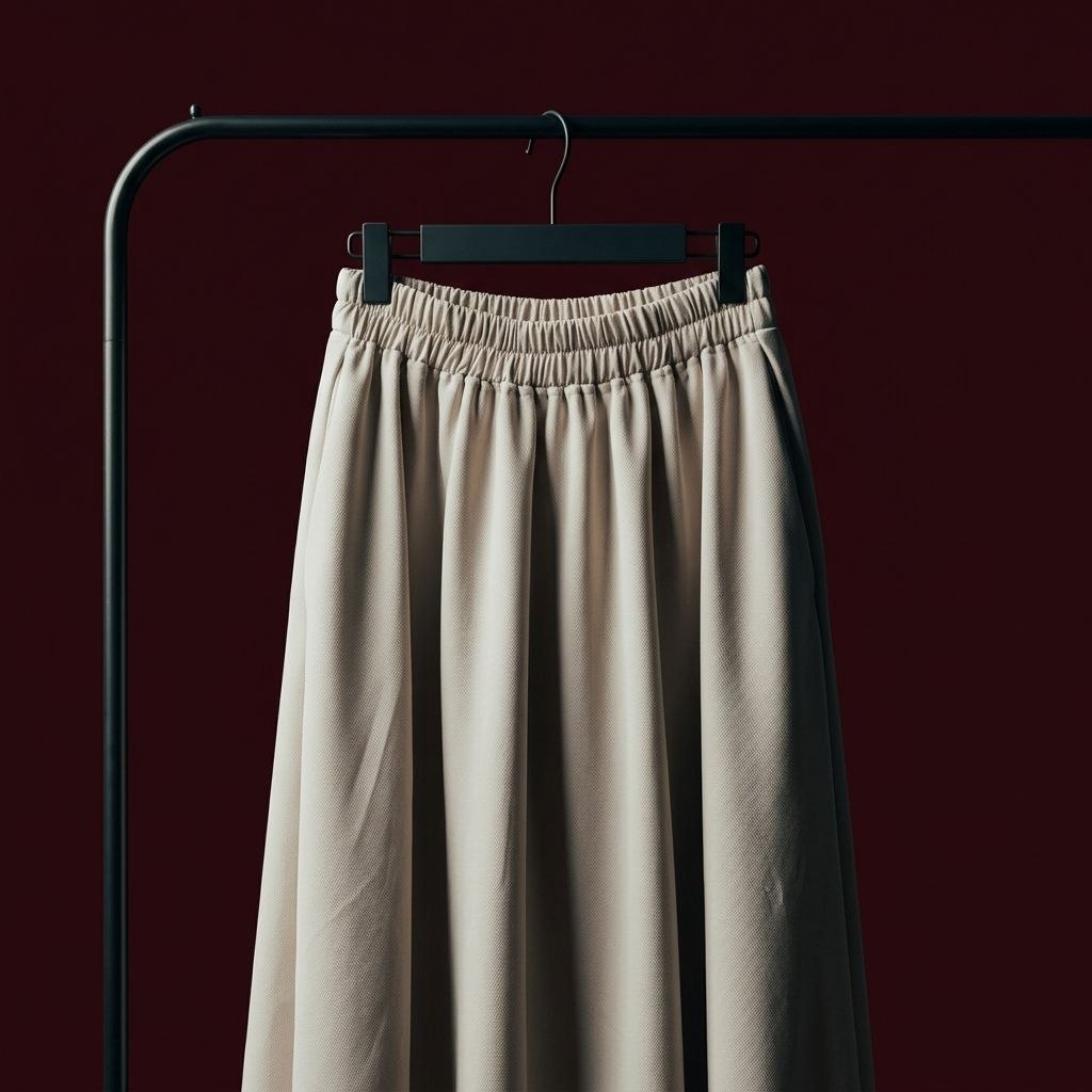 A-line skirt (cloche style)