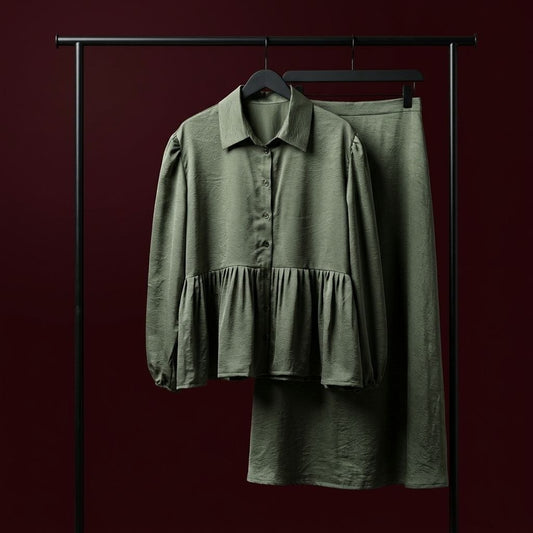 Premium olive green Set